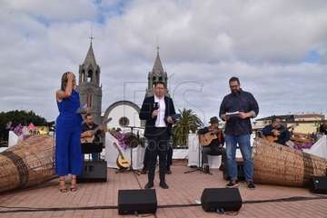 Viva Canarias graba su primer programa en Telde (Foto Francisco Javier Santana)